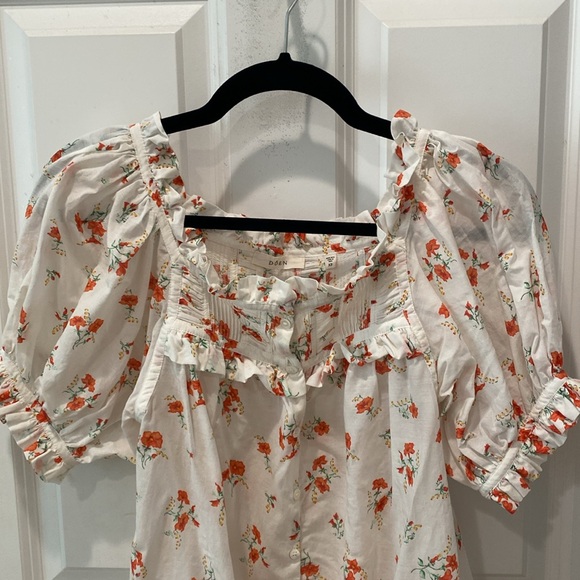 DÔEN Farley Top in Sweet Abelia Size XS - Picture 7 of 8